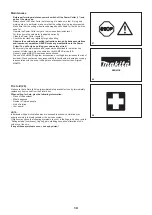 Preview for 10 page of Makita EK7651HX1 Original Instruction Manual