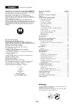 Preview for 132 page of Makita EK7651HX1 Original Instruction Manual