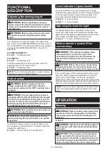 Preview for 13 page of Makita ELM3320 Instruction Manual