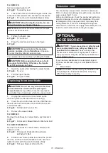 Preview for 15 page of Makita ELM3320 Instruction Manual