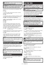 Preview for 22 page of Makita ELM3320 Instruction Manual