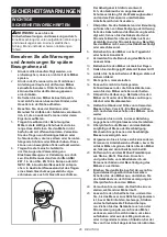 Preview for 26 page of Makita ELM3320 Instruction Manual