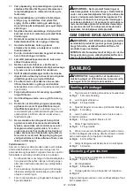 Preview for 67 page of Makita ELM3320 Instruction Manual