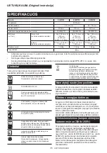 Предварительный просмотр 115 страницы Makita ELM3320 Instruction Manual