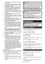 Предварительный просмотр 118 страницы Makita ELM3320 Instruction Manual