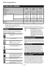 Preview for 122 page of Makita ELM3320 Instruction Manual