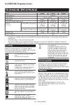 Preview for 144 page of Makita ELM3320 Instruction Manual