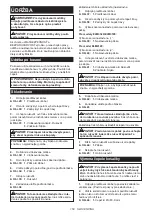 Preview for 150 page of Makita ELM3320 Instruction Manual