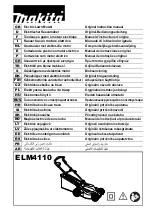 Makita ELM4110 Original Instruction Manual preview