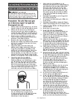 Preview for 28 page of Makita ELM4121 Instruction Manual