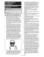 Предварительный просмотр 37 страницы Makita ELM4121 Instruction Manual