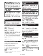 Preview for 39 page of Makita ELM4121 Instruction Manual