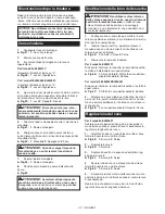 Preview for 42 page of Makita ELM4121 Instruction Manual