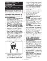 Предварительный просмотр 46 страницы Makita ELM4121 Instruction Manual