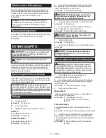 Preview for 117 page of Makita ELM4121 Instruction Manual