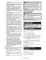 Preview for 130 page of Makita ELM4121 Instruction Manual