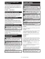 Preview for 132 page of Makita ELM4121 Instruction Manual