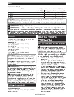 Preview for 160 page of Makita ELM4121 Instruction Manual