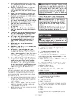 Preview for 170 page of Makita ELM4121 Instruction Manual