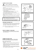 Предварительный просмотр 21 страницы Makita EM2510LH Instruction Manual