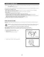 Preview for 38 page of Makita EM2550UH Instruction Manual