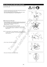 Предварительный просмотр 11 страницы Makita EM2600L Original Instruction Manual