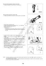 Предварительный просмотр 122 страницы Makita EM2600L Original Instruction Manual