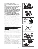 Предварительный просмотр 67 страницы Makita EM3400U Original Instruction Manual