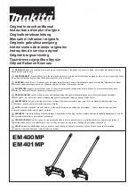 Preview for 1 page of Makita EM401MP Original Instruction Manual