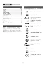 Preview for 47 page of Makita EM401MP Original Instruction Manual