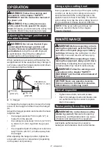 Preview for 11 page of Makita EM403MP Original Instruction Manual