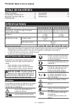 Preview for 19 page of Makita EM403MP Original Instruction Manual