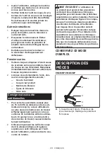 Preview for 24 page of Makita EM403MP Original Instruction Manual