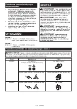 Предварительный просмотр 176 страницы Makita EM408MP Original Instruction Manual