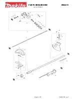 Preview for 1 page of Makita EM4251 Parts Breakdown