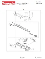 Preview for 2 page of Makita EM4251CA Parts Breakdown