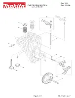 Preview for 5 page of Makita EM4251CA Parts Breakdown