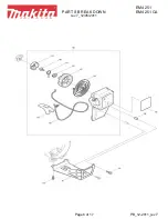 Preview for 6 page of Makita EM4251CA Parts Breakdown