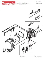 Preview for 9 page of Makita EM4251CA Parts Breakdown