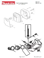 Preview for 10 page of Makita EM4251CA Parts Breakdown