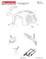 Preview for 12 page of Makita EM4251CA Parts Breakdown