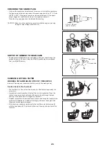 Preview for 25 page of Makita EM4350LH Original Instruction Manual