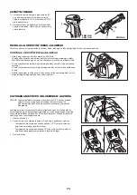 Preview for 73 page of Makita EM4350LH Original Instruction Manual