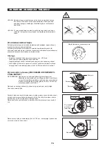 Preview for 74 page of Makita EM4350LH Original Instruction Manual