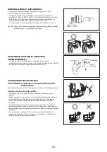 Preview for 79 page of Makita EM4350LH Original Instruction Manual