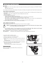 Предварительный просмотр 23 страницы Makita EM4350RH Instruction Manual