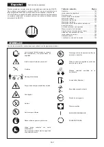 Предварительный просмотр 142 страницы Makita EM4350RH Instruction Manual