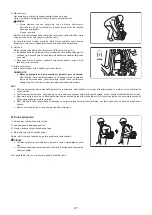 Предварительный просмотр 271 страницы Makita EM4350RH Instruction Manual