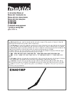 Preview for 1 page of Makita EN401MP Instruction Manual