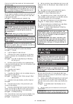 Preview for 43 page of Makita EN422MP Instruction Manual